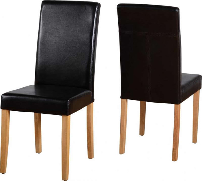 G3 Chair in Brown Faux Leather
